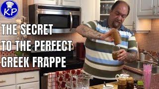 THE SECRET TO PERFECT GREEK FRAPPE | And It's NOT What You Think!!!