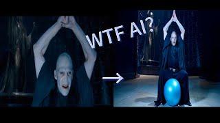 WTF AI - PT 5 when AI rewrite movies #marvel #dc #ai #movie #harrypotter #batman #spiderman