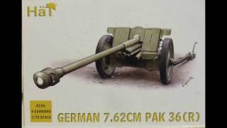 1/72 HAT German 7.62 PAK36 (R) Kit# 8156