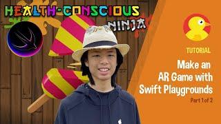 Make Fruit Ninja AR game with an iPad and Swift Playgrounds (Part 1 of 2)