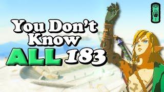 My Life Is EASIER With These 183 Tips & Tricks For Zelda Tears of The Kingdom | Totk