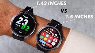 Amazfit Balance vs Amazfit GTR 4 Size Comparison - 46mm on WRIST!