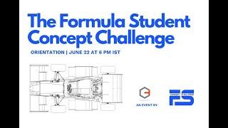 Formula Student Concept Challenge Orientation