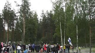 2024 Secto Rally Finland SS5 Ruuhimäki 1 Flying Finish Jump Elfyn Evans