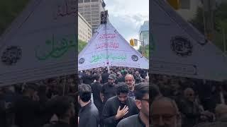 Azadari in Canada #yaalimadad #yahussain #youtube #youtubeshorts #karbala #youtubeshorts #azadar