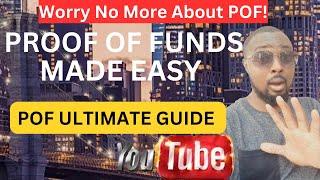 PROOF OF FUNDS MADE EASY! - POF COMPLETE GUIDE | ALL YOU NEED TO KNOW ABOUT POF | IMMIGRATE EASIER