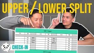 Building Lee's New Training Program (Upper Lower Split)
