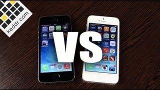 iPhone 5s vs iPhone 5 - Сравнение Производительности - Keddr.com