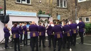 Brighouse & Rastrick Band perform Knight Templar in Uppermill 2018