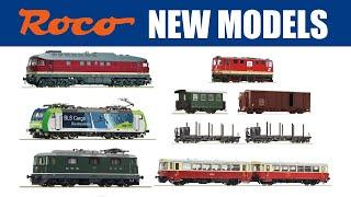 NEW ROCO Model Railway Items HO-Scale & HOe-Scale new models!