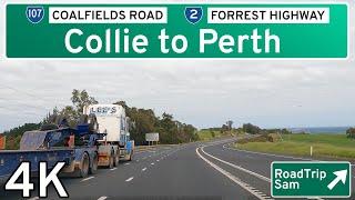 Driving Collie to Perth - Western Australia - POV / music