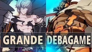 GBVSR:Grande (Lucilius) Vs debagame (Vaseraga)| High Level Gameplay.