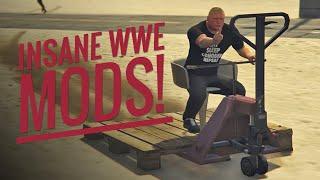 6 Insane WWE Wrestling Mods For Non Wrestling Games!