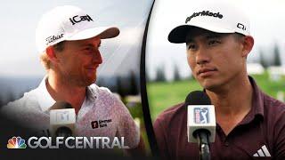 Collin Morikawa, Will Zalatoris progress in 2025 opener at The Sentry | Golf Central | Golf Channel