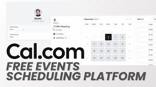 Cal.com Free Open Source Calendly Alternative