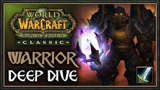 TBC Classic: Warrior Class DEEP DIVE  (All 3 Specs, PvE, PvP, Tips & Tricks) - The Burning Crusade