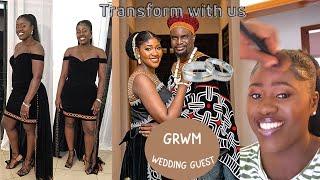 Wedding Guest GRWM: MAKE UP, OUTFIT & HAIR! | Cameroonian Traditional Wedding |Wedding prep| LUA LIH