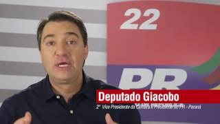 Em Itaipulândia (PR) é Miguel Bayerle 22 nas eleições  2016 apoia Giacobo.