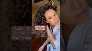 #rootclipping Pt. 3  🩷Full video on my channel.   #curlyhair #curlyhairstyles #curlygirl