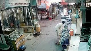 Kharadar Sarafa Bazar Robbery CCTV