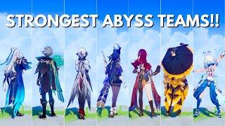 10 Strongest DPS Teams For Abyss !! Abyss Showcase [Genshin Impact]