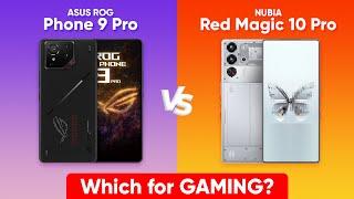 ROG Phone 9 Pro vs Red Magic 10 Pro: Which is BETTER FOR GAMING?