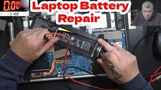 Laptop battery repair & unlock - Yes, even a new battery can die