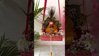 Kanha Ji Jhula #shorts #youtubeshorts #kanha #krishnajanmashtami #janmashtami #diy #krishna