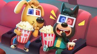 Sheriff's at Cinema | Good Manners at the Theater | Kids Cartoon | Sheriff Labrador | BabyBus