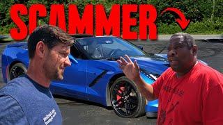 Exposing the Scammer that tried to cheat me out of my Corvette