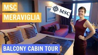 MSC Meraviglia Balcony Cabin Tour