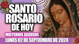 EL SANTO ROSARIO DE HOY LUNES 02 DE SEPTIEMBRE 2024MISTERIOS GOZOSOS//Santo Rosario de Hoy//NUEVO