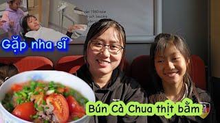 355/ Nha sĩ nói gì về Răng của Vy ? Nấu bún cà chua thịt bằm Ăn trưa