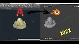 How to import CAD file into BLENDER | 2022 | (WITH MAJOR ERROR FIX)