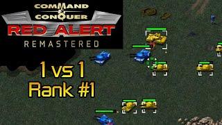 Red Alert Remastered 1vs1 Multiplayer Rank 1 gameplay