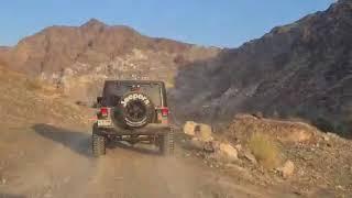 Off Road with Jeep Wrangler Explor Emirates of UAE