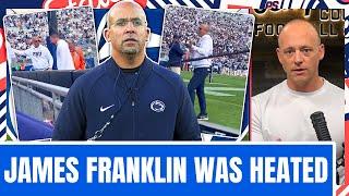 James Franklin Argues With Fan At Spring Game - Josh Pate Cut