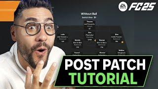 FC 25 POST PATCH BEST FORMATION 4-4-1-1! THE BEST TACTICS & PLAYER ROLES AFTER PATCH!