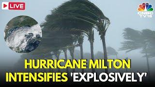 Hurricane Milton LIVE Tracker: Dangerous Category 5 Storm Heads Toward Florida |US News LIVE | N18G