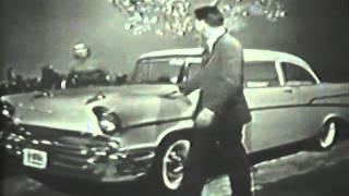 1956 CHEVROLET COMMERCIAL FOR 1957 CHEVY CARS - VERY QUAINT ADVERTISEMENT