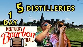 Kentucky Bourbon Trail - Kentucky 2024! Tour 5 Distilleries in 1 Day! Lexington, Frankfort, & More!