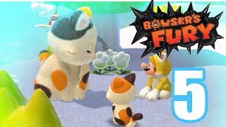 Bowser's Fury Gameplay Part 5 - Clawswipe Colosseum (100%) Cat Shines Get!