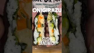 Quick, tasty, and fun! Try this sushi sandwich aka Onigirazu recipe today! 