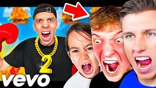 YouTuber BEWERTEN meinen BURGERPOMMES 2 DISSTRACK (Leontin, iCrimax, LukasBS, ..)