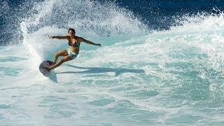 Carissa Moore Surfs Reefs Better Than You