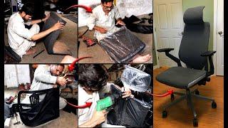 Incredible  How Talented Hand Make Revolving Office Chair. How its Made Office Chair