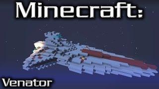 Minecraft: Star Wars: Star Destroyer Tutorial (Venator 1/20th Scale)