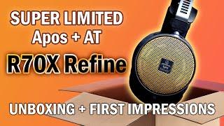 (Limited Headphone) Apos + Audio-Technica R70X Refine - Unboxing and First Impressions