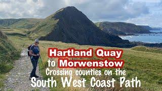 Crossing Counties on the SWCP - HARTLAND QUAY to MORWENSTOW