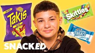 Javon Walton Breaks Down His Favorite Snacks | Snacked